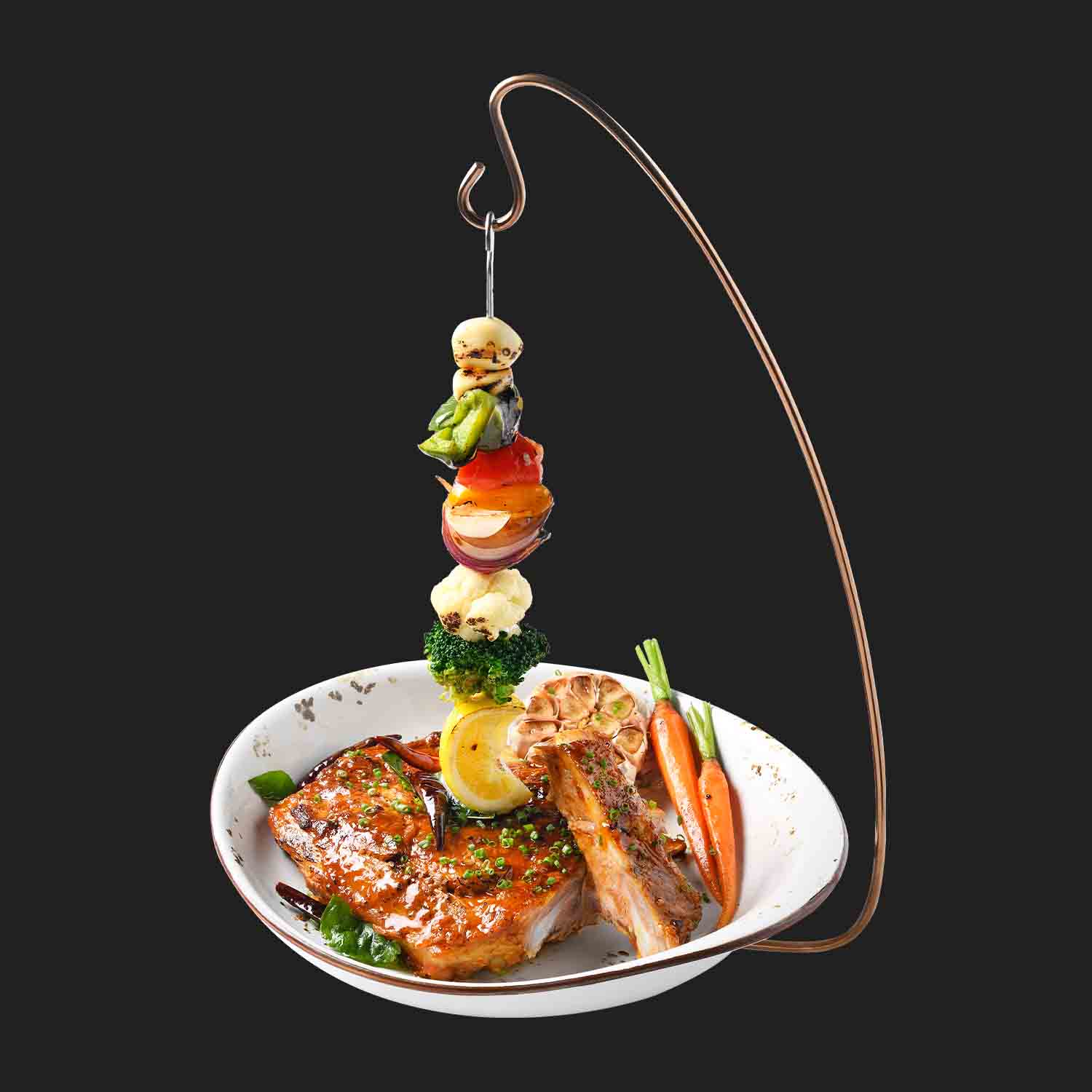 ซี่โครงหมูบาบีคิวย่าง