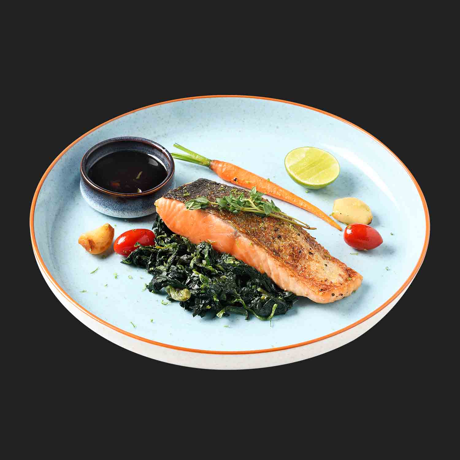 สเต็กปลาแซลมอน