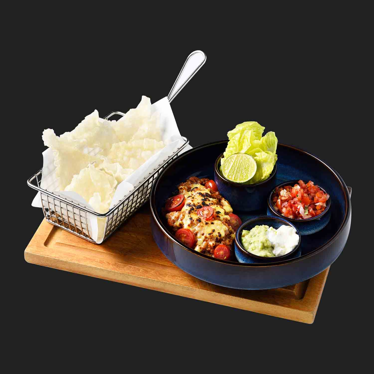 แผ่นแป้งเวียดนามทอดและโบโลเนส